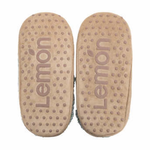 Lemon Ladies' Plush Slipper Sock - Picture 5 of 5